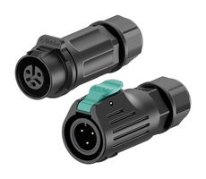 MULTICOMP PRO MP-LP12-03P-SC INDUSTRIAL CIR CONN, PLUG, 3POS, CABLE ROHS COMPLIANT: YES