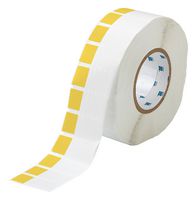 BRADY THT-64-427-3-YL WIRE MARKER, 25.4MM X 57.15MM, YEL/VINYL