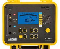 CHAUVIN ARNOUX P01139712 DIGITAL MEGOHMMETER, 10TOHM, 500V-5KV