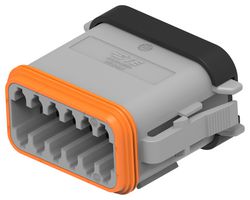 DEUTSCH - TE CONNECTIVITY DT06-12SA-CE05 AUTOMOTIVE CONN, PLUG, 12POS, 250V