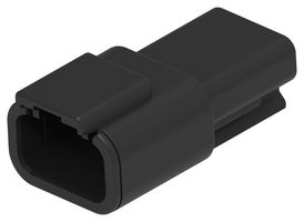 DEUTSCH - TE CONNECTIVITY DTM04-3P-E004 AUTOMOTIVE CONN, RCPT, 3POS, 250V