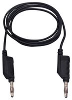 MUELLER ELECTRIC BU-2061SR-A-150-0 STACK 4MM BANANA PLUG-PLUG, 60VDC, 1.5M