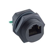 LUMBERG 2543 04 RJ45 CONN, R/A JACK, 8P8C, 1PRT, PNL/PCB