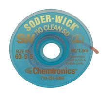 CHEMTRONICS 6055 DESOLDERING BRAID, 3.9MM, 1.5M