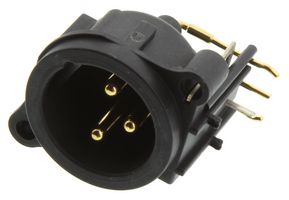 NEUTRIK NC3MAH XLR Audio Connector, Plug, 3, Cable Moun