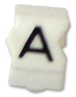 RAYCHEM - TE CONNECTIVITY STD06W-A CABLE MARKER, E, SIZE6, A, PK30