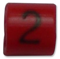 TE CONNECTIVITY - RAYCHEM 05811202 CABLE MARKER, 2, RED, PK100