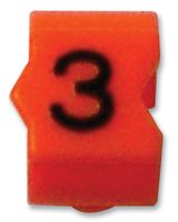 TE CONNECTIVITY - RAYCHEM STB15-3-3 CABLE MARKER, E, SIZE15, 3, PK50