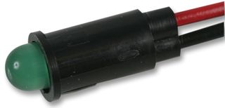 DIALIGHT 559-0202-007F LED Panel Mount Indicator, Snap-in, Gree