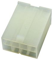 AMP - TE CONNECTIVITY 1586000-8 CONNECTOR HOUSING, PLUG, 8POS, 4.2MM