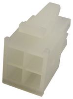 TE CONNECTIVITY - AMP 794954-4 HOUSING, RCPT, DUAL ROW, 4 WAY, NYLON