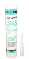 DOW 3145 GREY 310ML SEALANT, SILICONE RTV