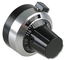 BOURNS H-516-6A DIAL, COUNTING, 15 TURN, 6.35MM
