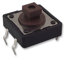 MULTICOMP PRO MCDTS2-4N SWITCH, TACTILE SPST-NO 50mA, SOLDER LUG