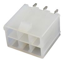 MOLEX 39-28-1063 CONN, HDR, 6POS, 2ROW, 4.2MM