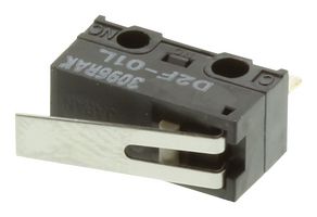 OMRON ELECTRONIC COMPONENTS D2F-01L Microswitch, D2F Series, SPDT, Lever, Th