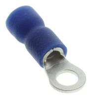 MULTICOMP PRO RVES2-3.7 CRIMP TERMINAL, RING, 3.7MM, BLUE, PK100