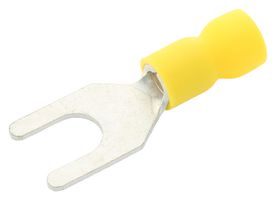 MULTICOMP PRO SVEL5-6 CRIMP TERMINAL, FORK, 6MM, YELLOW, PK100