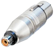 NEUTRIK NA2FPMF ADAPTOR, XLR RCPT TO RCA/PHONO RCPT