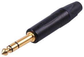 NEUTRIK NP3X-B CONNECTOR, PHONE, PLUG, 3WAY
