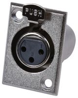 PRO SIGNAL PSG01588 SOCKET, XLR, CHASSIS, 3POLE, METAL