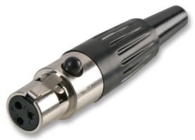 PRO SIGNAL PSG02940 MINI XLR SOCKET, IN LINE ROHS COMPLIANT: YES