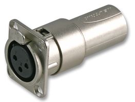NEUTRIK NA3FDM ADAPTOR, XLR PLUG TO XLR PLUG