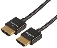 PRO SIGNAL CLHD4-SLIMP01M LEAD, HDMI MALE TO MALE SLIM 1M ROHS COMPLIANT: YES