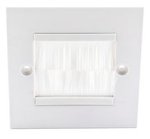 PRO SIGNAL PSG3274 1 GANG WHITE BRUSH FACEPLATE