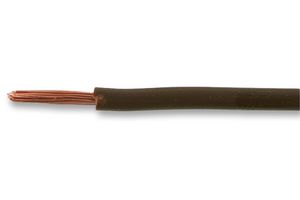 PRO POWER 6491X-2.50MMBRN100M WIRE, 6491X, BROWN, 2.5MM, 100M