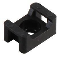PRO POWER SHCT2AB SADDLE TIE MOUNTS BLACK 100/PACK