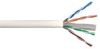 PRO POWER CAT6 WHITE 100M