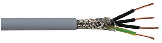 PRO ELEC PELB0898 SHLD FLEX CABLE, 4COND, 0.75MM2, 50M