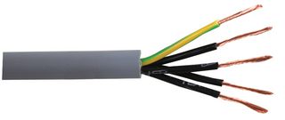 PRO ELEC PELB0991 UNSHLD FLEX CABLE, 5COND, 1.50MM2, 50M