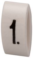 MULTICOMP PRO MP015582 CABLE MARKER, CARRIER, BLACK/WHITE, ONE