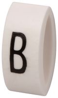 MULTICOMP PRO MP015592 CABLE MARKER, CARRIER, BLACK/WHITE, B