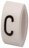 MULTICOMP PRO MP015594 CABLE MARKER, CARRIER, BLACK/WHITE, C ROHS COMPLIANT: YES