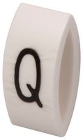 MULTICOMP PRO MP015610 CABLE MARKER, CARRIER, BLACK/WHITE, Q