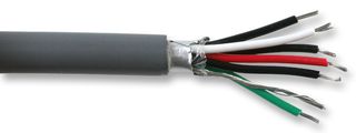 BELDEN 9536 060U500 SHIELDED MULTICONDUCTOR CABLE, 6 CONDUCT