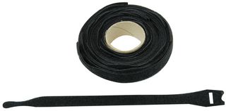 VELCRO 3/4" X 8" BLACK