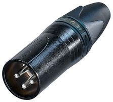 NEUTRIK NC3MXX-BAG XLR Audio Connector, Plug, 3, Cable Moun
