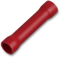 PRO POWER STBVW1 BUTT SPLICE TERMINALS RED 19A, PK100