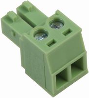 PRO POWER PP2489 TERMINAL BLOCK PLUG 3.81 PCH 8A 2P, PK5