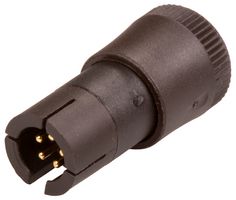 BINDER 09 9789 71 05 CIRCULAR CONNECTOR PLUG, 5 POSITION, CABLE