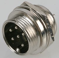 CLIFF ELECTRONIC COMPONENTS FC684206 SOCKET, CLIFFCON, SHIELDED, 6WAY