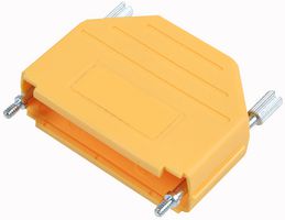 MH CONNECTORS MHDPPK25-Y-K D SUB BACKSHELL, NYLON (PA) BODY, DB