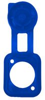 CLIFF ELECTRONIC COMPONENTS CP299808 GASKET W/ DUST CAP, BLUE, XLR CONNECTOR