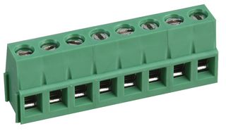 MULTICOMP PRO MC000039 TB WTB, 5.08MM, 8POSITIONS, 26AWG