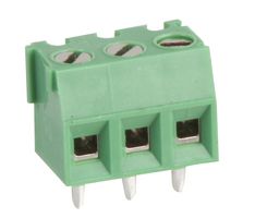 MULTICOMP PRO MC000045 TB, WIRE TO BRD, R/A, 3POS, 16AWG