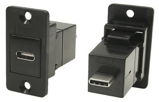 CLIFF ELECTRONIC COMPONENTS CP30611 USB ADAPTER, TYPE C RCPT-C PLUG